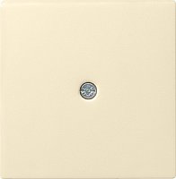 Лицевая панель Gira System55 для ввода кабеля кремовый глянец